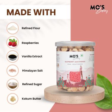 MOS Bakery: Raspberry Jam Cookies - 200gm