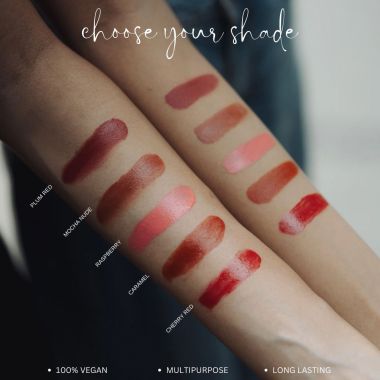 Anour: Cherry Bomb Lip & Cheek Tint - 3.5gm