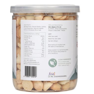 MOS Bakery: Sugar Free Rosemary Cookies - 200gm