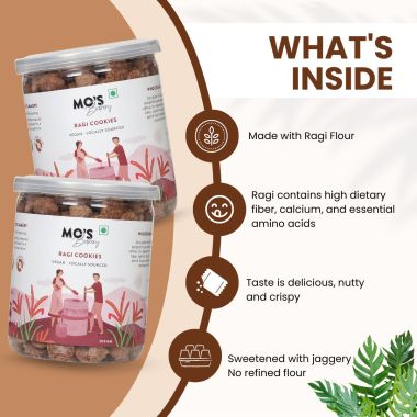 MOS Bakery: Ragi Cookies - 150gm