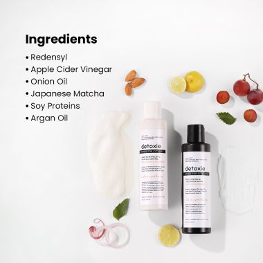 Detoxie: Detoxie Hard Water Repair Combo  | Shampoo 200ml + Conditioner 200ml Each
