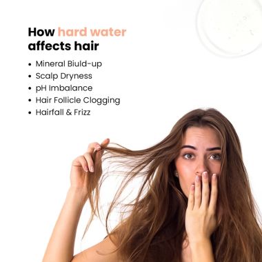 Detoxie: Hard Water Relief, Hair Fall Control & Pro Growth Shampoo 200 ML