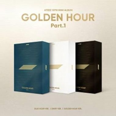 Cokodive: ateez - golden hour : part.1 10th mini album photobook random