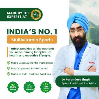 Vlado's Himalayan Organics: Multivitamin Sports 60+ Nutrients | 90 Tablets