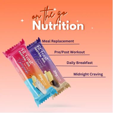 FitFeast: Protein Bars Assorted | 60g EachPack of 6