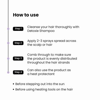 Detoxie: Detoxie Alcohol Free Anti-Frizz Hair Parfum 50 ML