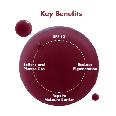 Conscious Chemist: Multi Peptide & Shea Butter Infused Lip balm With SPF 15 Lip balm:- Raspberry Gummy (15g)