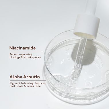 Asaya: 10% Niacinamide Face Serum with Alpha Arbutin - 30 ml