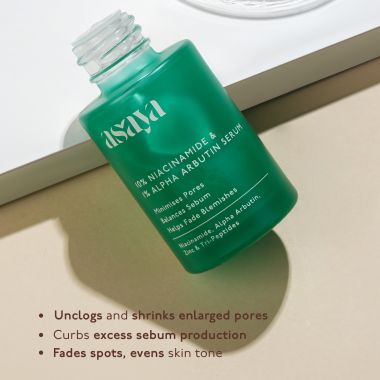 Asaya: 10% Niacinamide Face Serum with Alpha Arbutin - 30 ml