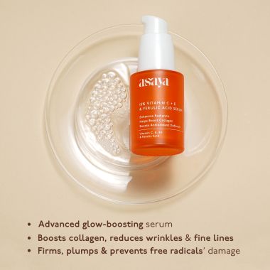 Asaya: 15% Vitamin C + E Ferulic Acid Serum- 30 ml