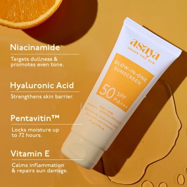 Asaya: Aqua Dew Sunscreen - 50 gm