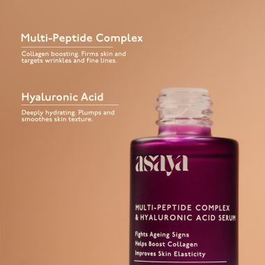 Asaya: 5% Multi Peptide Serum with Hyaluronic Acid - 30 ml