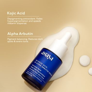 Asaya: 2% Kojic Acid Face Serum with 1% Alpha Arbutin - 30 ml