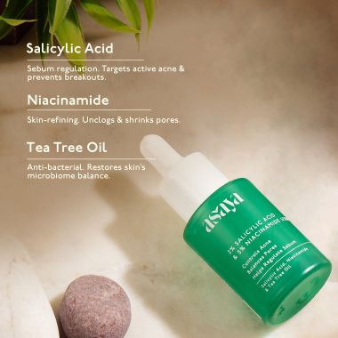 Asaya: 2% Salicylic Acid Face Serum- 30 ml