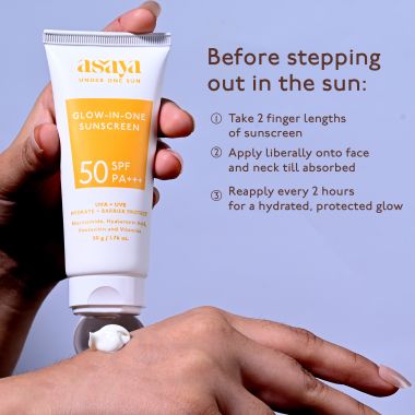 Asaya: Aqua Dew Sunscreen - 50 gm