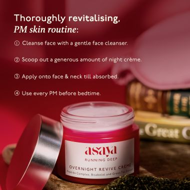 Asaya: Overnight Revive Crème 50g