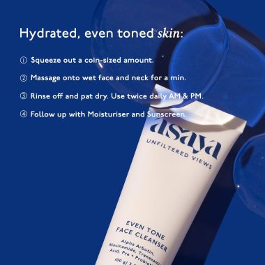 Asaya: Even Tone Face Cleanser -100 gm
