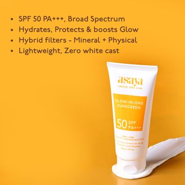 Asaya: Aqua Dew Sunscreen - 50 gm