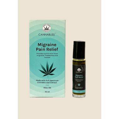 India Hemp Organics: Cannabliss Migraine Pain Relief - 10 ML
