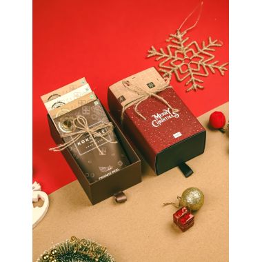 Kokomae: Kokomae Jingle Bell Cocoa Creations Hamper | 4 Bean to Bar Hamper