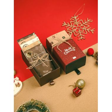 Kokomae: Kokomae Christmas Premium Chocolate Hamper | 5 Bean to Bar Hamper