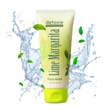 Detoxie: Detoxie Lime Margarita Face Wash 50 ML