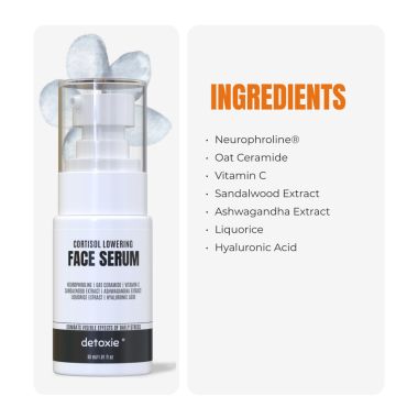 Detoxie: Detoxie Cortisol Lowering Face Serum 30ML