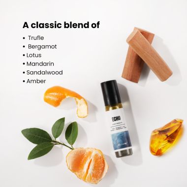 Detoxie: Detoxie | Echo - Luxury Parfum Oil (Attar) | Non-Alcoholic| Long Lasting | Trufle, Bergamot, Lotus, Mandarin, Sandalwood & Amber | Unisex | 8 ml Rollon