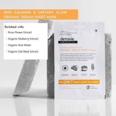 Detoxie: Detoxie Organic Serum Sheet Mask 20g