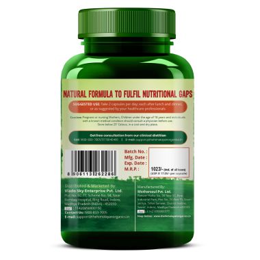 Vlado's Himalayan Organics: Plant Based Multivitamin with 60+ Extracts- 60 Vegetarian Capsules