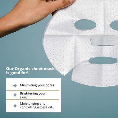 Detoxie: Detoxie Organic Serum Sheet Mask 20g