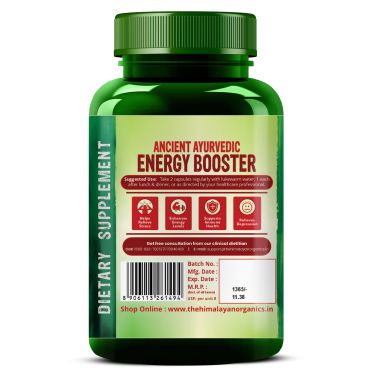 Vlado's Himalayan Organics: Ashwagandha 1000Mg | Boost Energy, Strength, Stamina | Helps Anxiety & Stress Relief For Men & Women (120 Capsules)