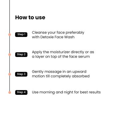 Detoxie: Detoxie Anti-Stress & Hydrating, Youth Preserve Face Moisturizer 50g