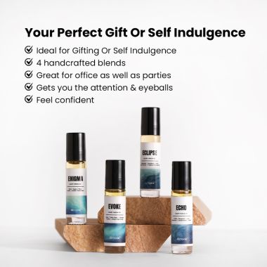 Detoxie: Detoxie | Luxury Parfum Oil (Attar) Gift Set - Limited Edition | Non-Alcoholic| Long Lasting | Oud, Sugar, Vanilla, Amber, Tonka Bean, Patchoulli, Grapefruit, Mandarin & Rose | Unisex | 32 ml