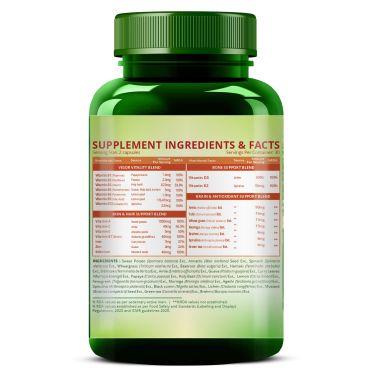 Vlado's Himalayan Organics: Plant Based Multivitamin with 60+ Extracts- 60 Vegetarian Capsules