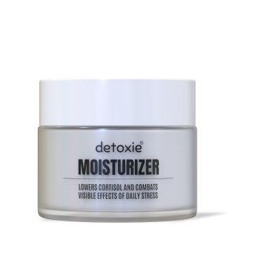 Detoxie: Detoxie | Cortisol Lowering AM & PM Duo | Cortisol Lowering Face Serum 30ml + Moisturizer 50g Combo