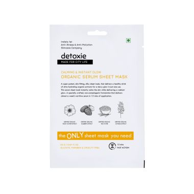 Detoxie: Detoxie Organic Serum Sheet Mask 20g