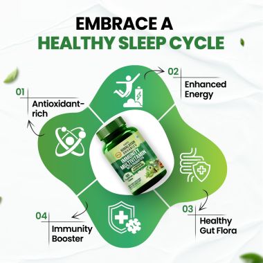 Vlado's Himalayan Organics: Vlado's Himalayan Organics Immunity Multivitamin with Probiotics (180 Veg Tablets) with Vitamin C, D, K2, Zinc, Ginseng, Giloy, Biotin For Men & Women