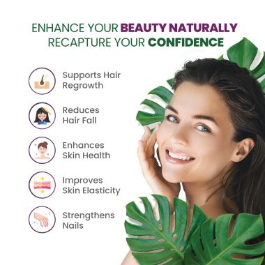 Vlado's Himalayan Organics: Biotin 10,000 mcg Supplement with Keratin, Amino Acids & Multivitamin - 120 Veg Tablets