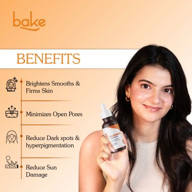 Bake Cosmetics: 20% Vitamin C Face Serum For Glowing & Bright Skin -50ml