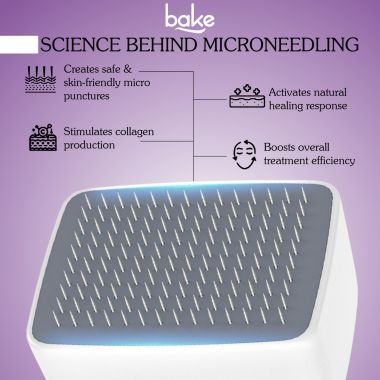 Bake Cosmetics: Derma Stamp for Hair Growth & Skin Repair with 140 needles 0.25mm to 3mm Stainless Steel Needles