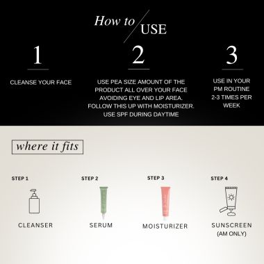 The FormulaRX: Gentle Retinol Complex Serum - Renaissance - for fine lines, wrinkles, hyperpigmentation, acne, & enlarged pores