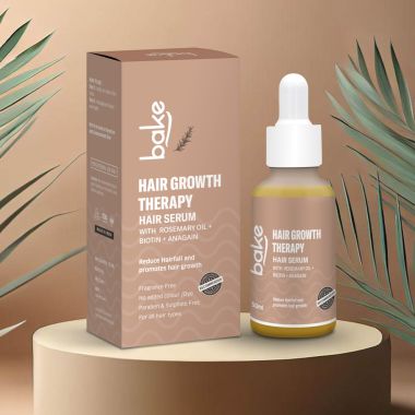 Bake Cosmetics: Rosemary + Biotin + Anagain Hair Growth Serum for Hair Growth & Hairfall Control
