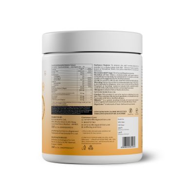 Wellbeing Nutrition: Glow Korean Marine Collagen Peptides with Type I & III - Pina Colada 250g