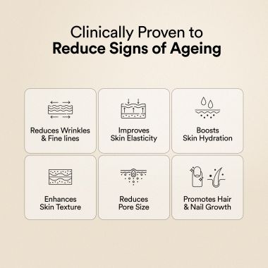 Wellbeing Nutrition: Vegan Pro Collagen | Clinically Proven Plant Based Collagen Peptides Gotu kola, Ginseng, Vitamin C & E | Anti-wrinkle, Skin Elasticity, Hydration, Hair & Nail Growth | Unflavored