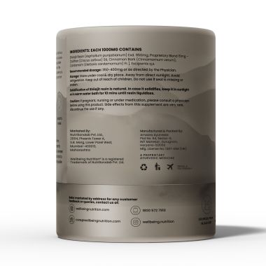 Wellbeing Nutrition: Pure & Original Himalayan Shilajit Resin 10g for Strength, Stamina & Performance | Lab Tested