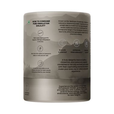 Wellbeing Nutrition: Pure & Original Himalayan Shilajit Resin 10g for Strength, Stamina & Performance | Lab Tested