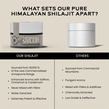Wellbeing Nutrition: Pure & Original Himalayan Shilajit Resin 10g for Strength, Stamina & Performance | Lab Tested