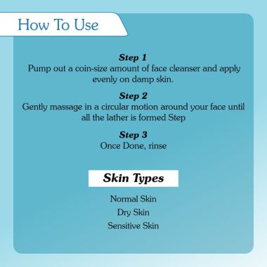 Bake Cosmetics: 12% Hyaluronic Acid Face Wash for Dry Sensitive skin for hydration & reducing dryness