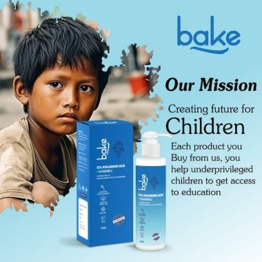 Bake Cosmetics: 12% Hyaluronic Acid Face Wash for Dry Sensitive skin for hydration & reducing dryness